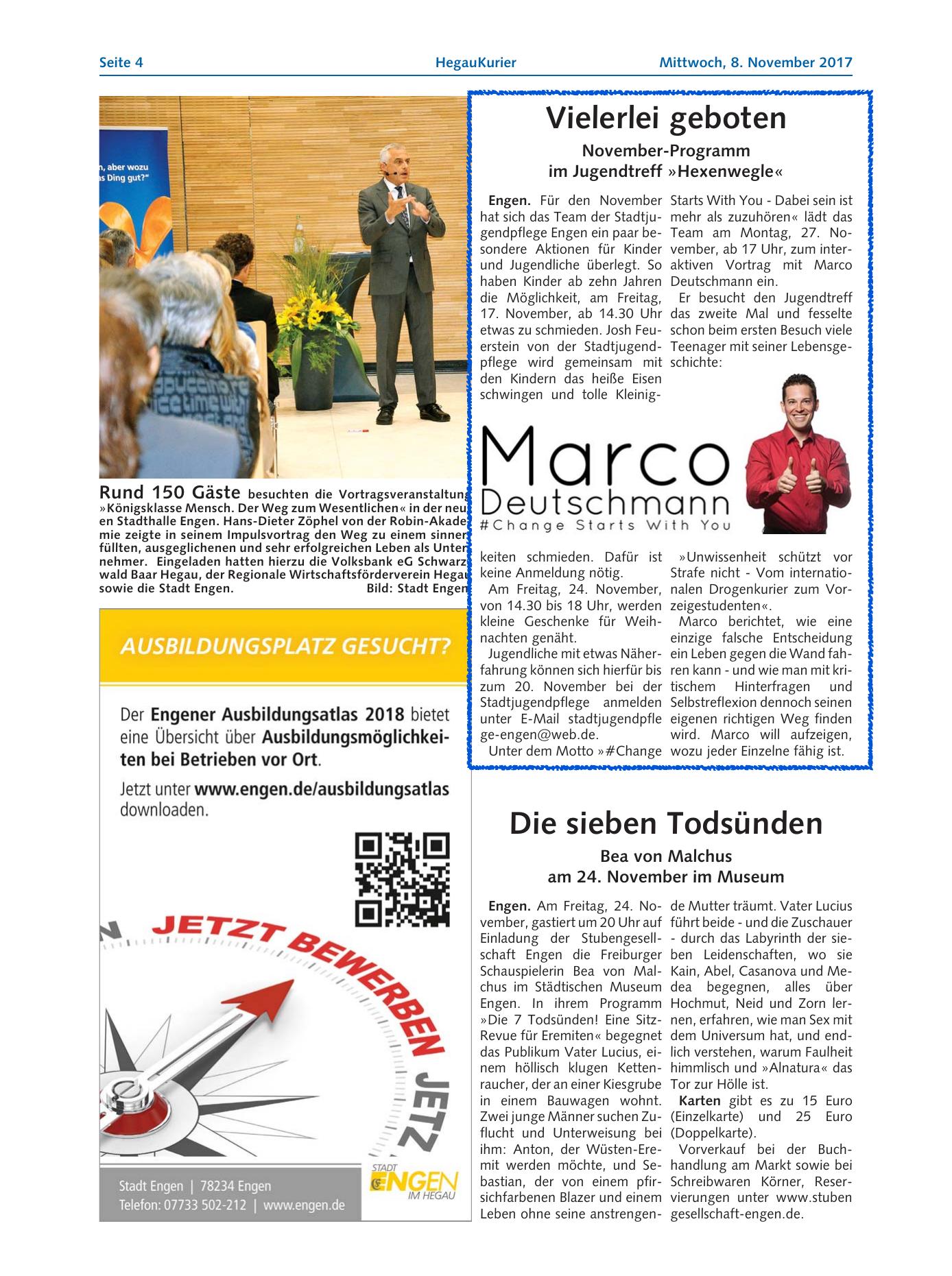 Hegaukurier – November 2017