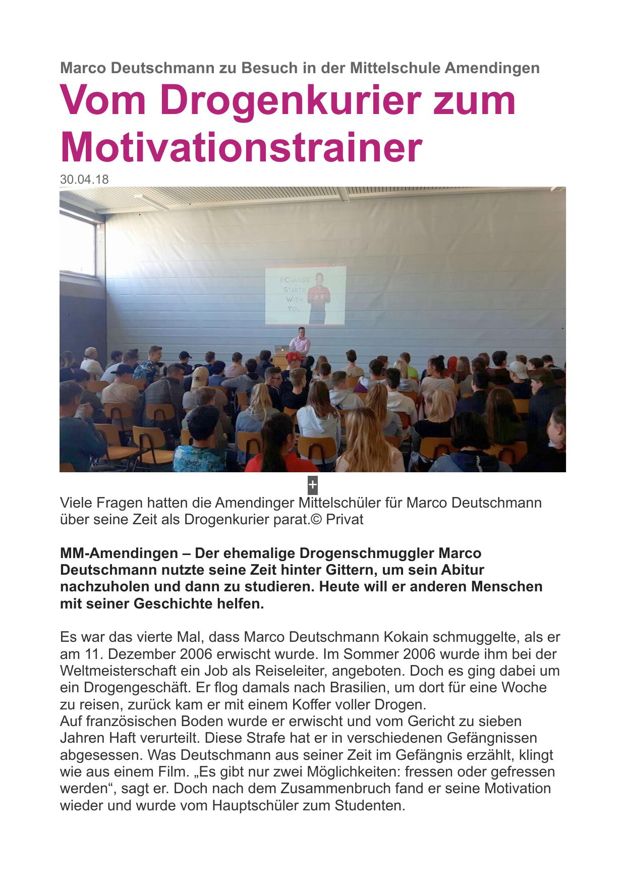 Memminger Kurier – April 2018