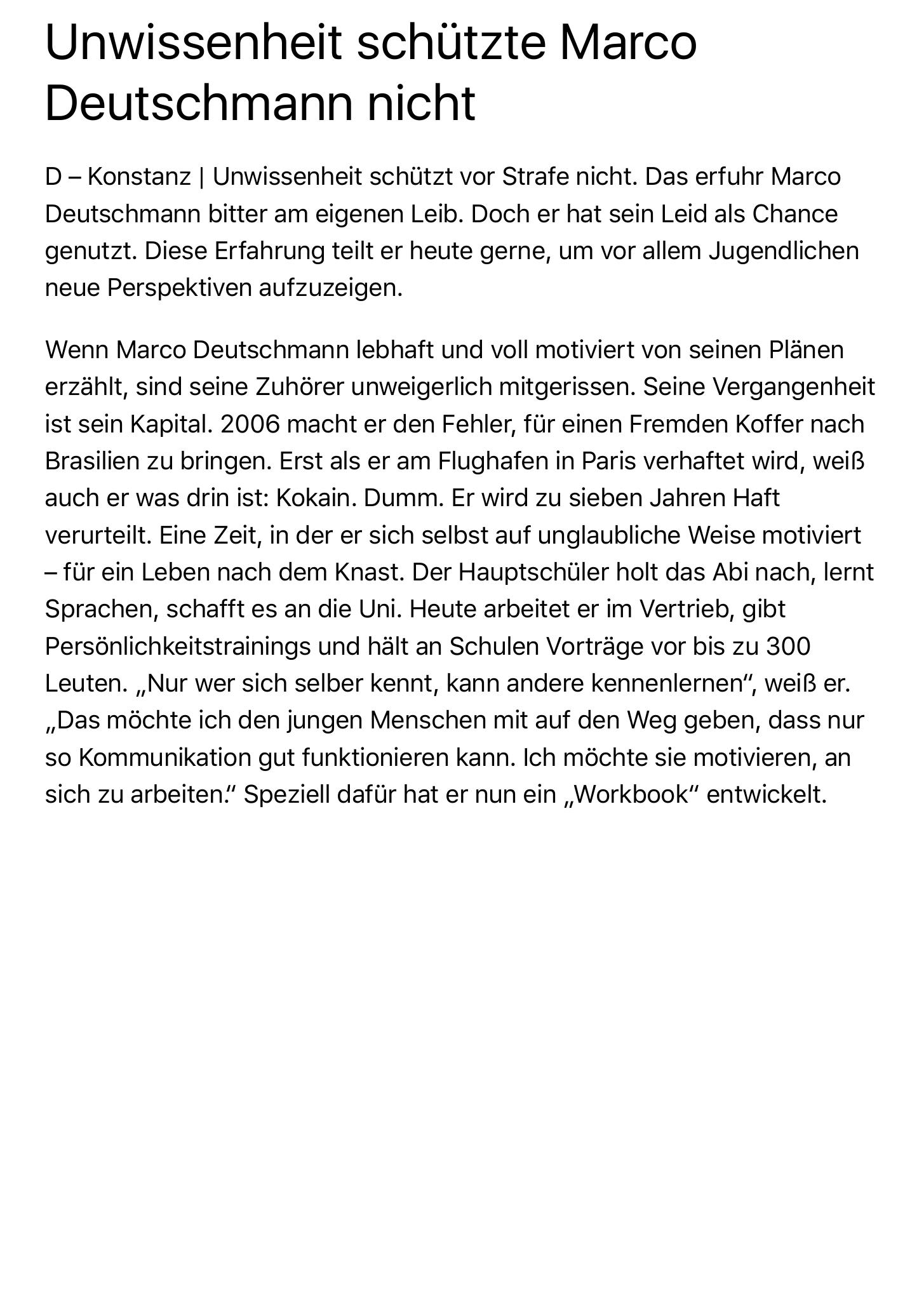 Schule – Ende Januar